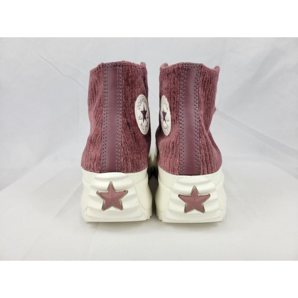 Converse Run Star Hike Platform High Stripe Knit Shoes Mens 8.5 Women 10 A03252C - Picture 2 of 8